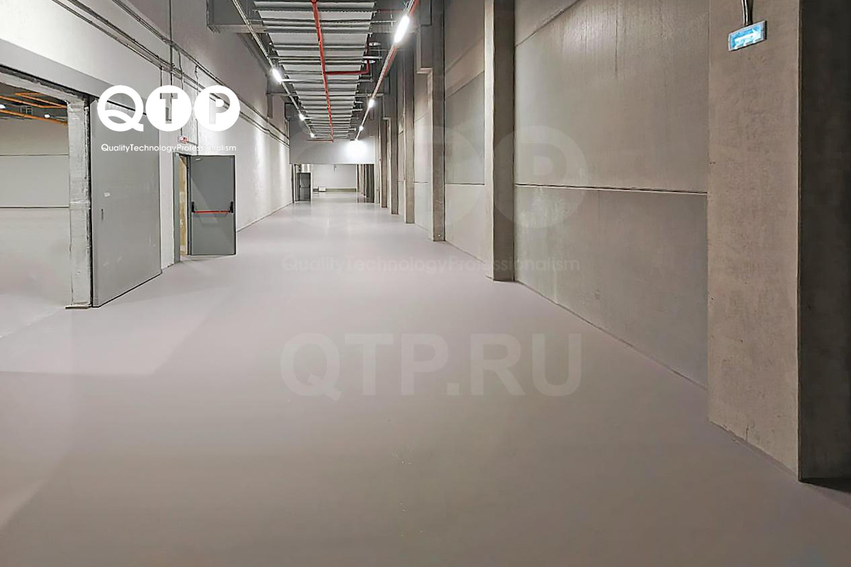 Система QTP LS 2640-010 — наливное полиуретанцементное покрытие.
