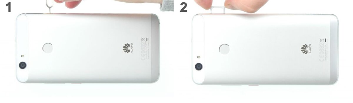 Как открыть смартфон Хуавей заднюю крышку иголкой