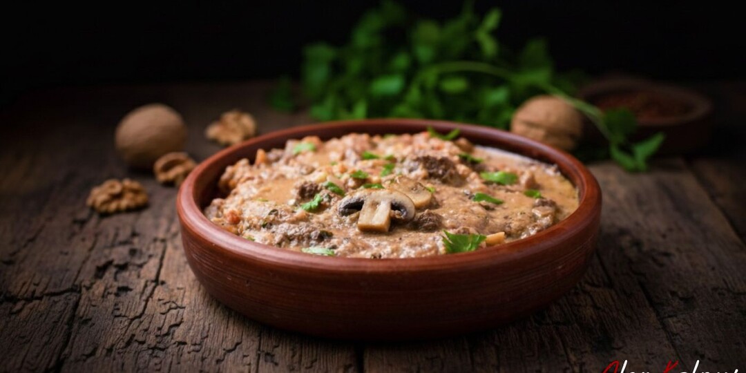 Харчо из грибов с грецкими орехами: постное грузинское блюдо