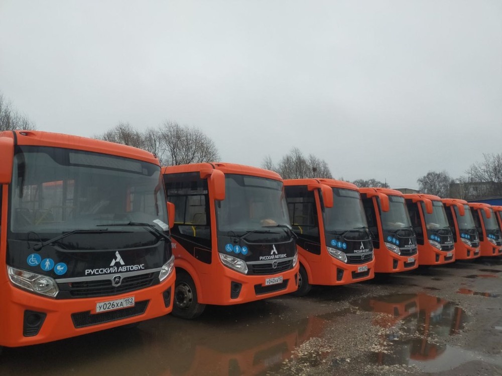   В Нижний Новгород поступило ещё 50 новых автобусов