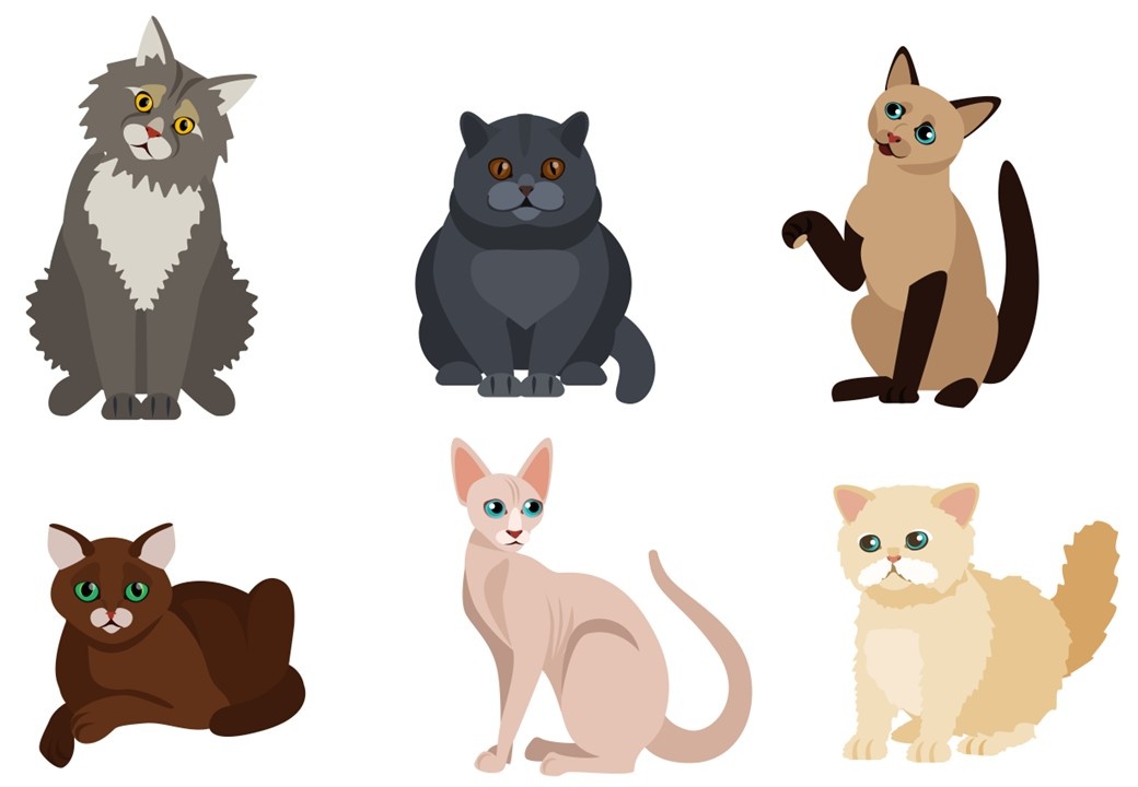 Стикеры с домашними животными