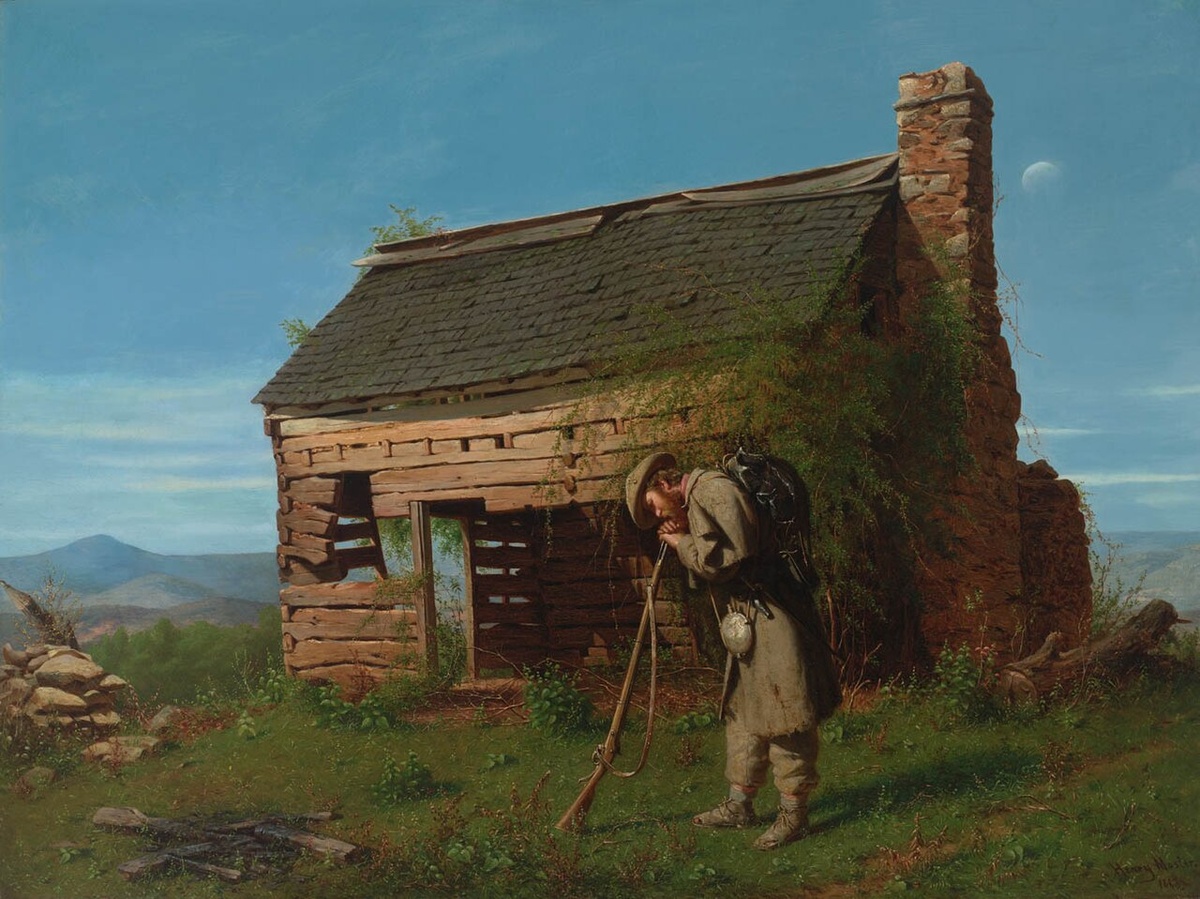 Проигранное дело, картина Генри Мослера, 1868 год.