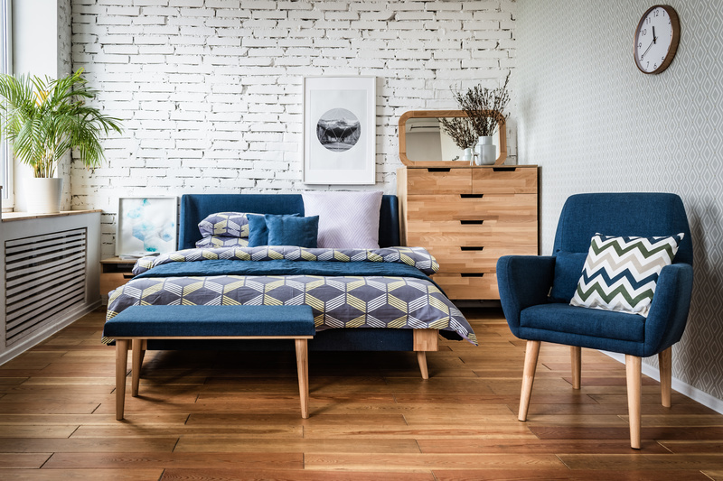 Спальня в Скандинавсокм стиле