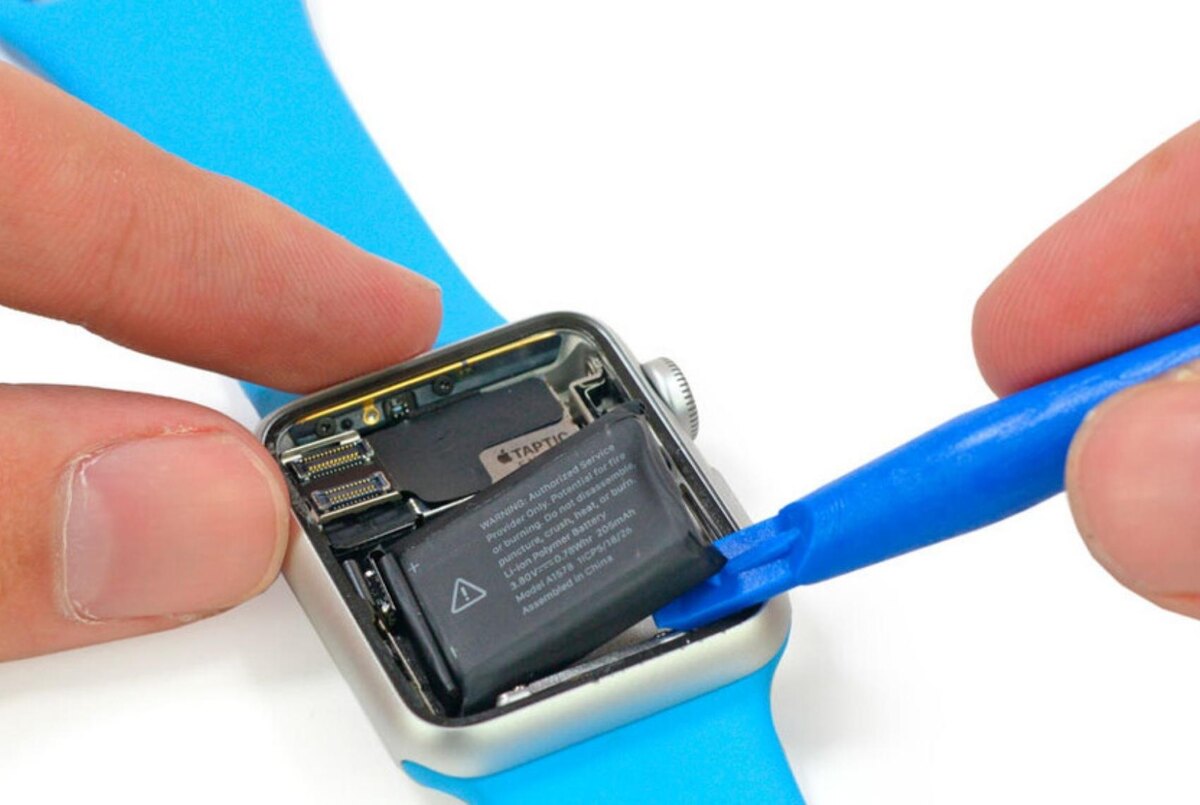 Замена батареи в смарт часах своими руками