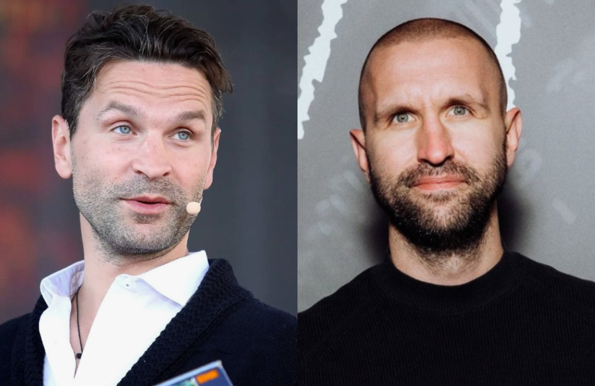 на фото слева Виктор, справа Иван Добронравовы 