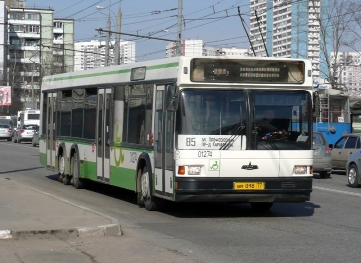 Период замены троллейбуса 85 на автобус т85