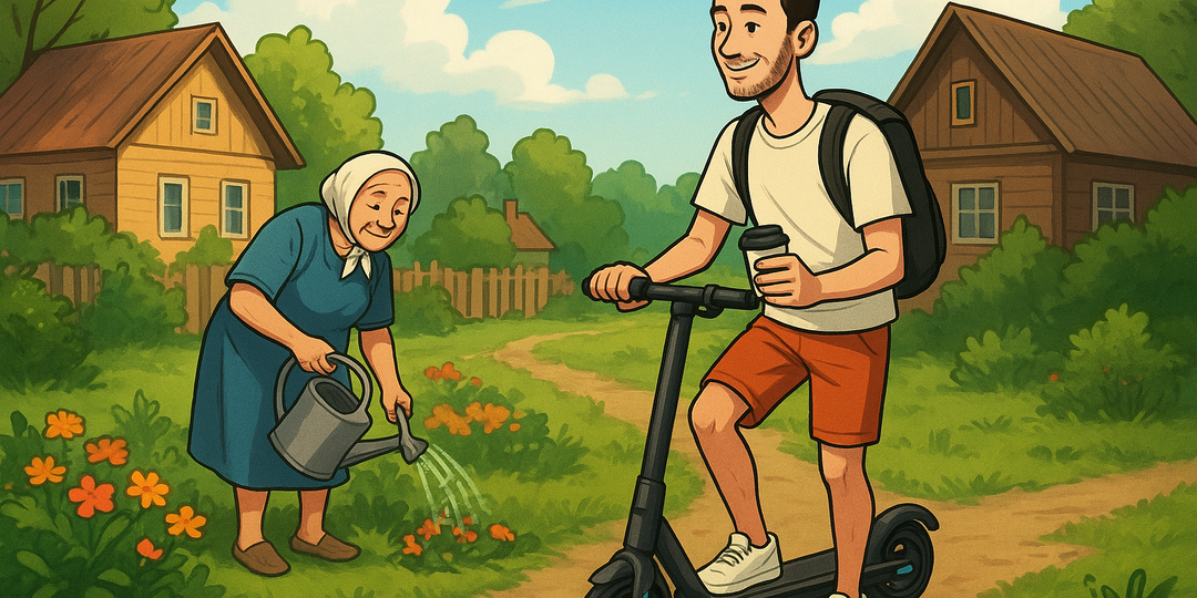 «Дача по-новому: когда сосед не копает, а подключает Wi-Fi»