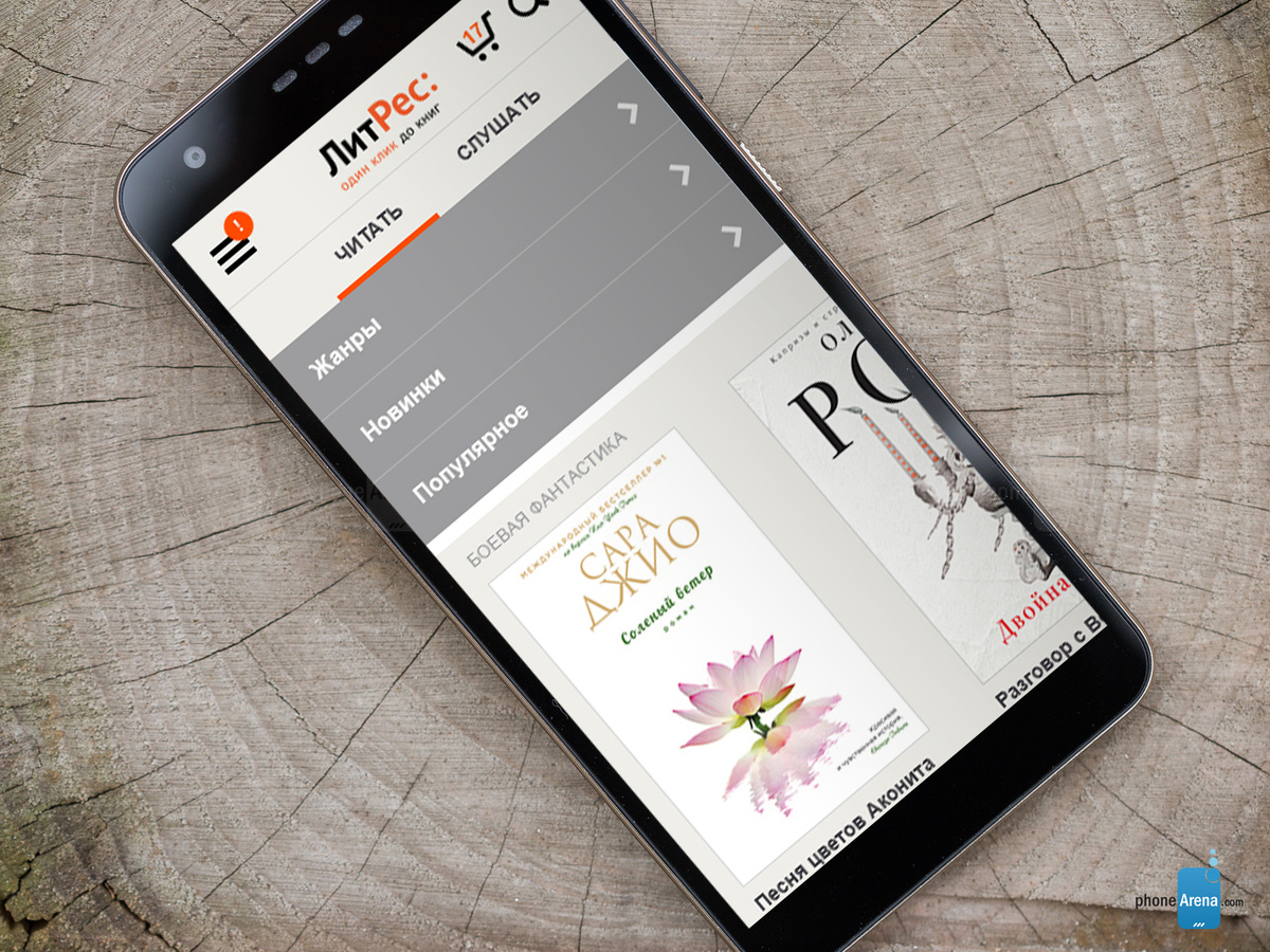 Приложение Litres для pocketbook