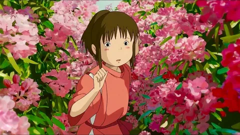 Кадр из аниме "Унесенные призраками"