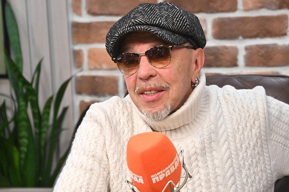    Гарик Сукачёв в студии Радио "Комсомольская правда" Владимир ВЕЛЕНГУРИН