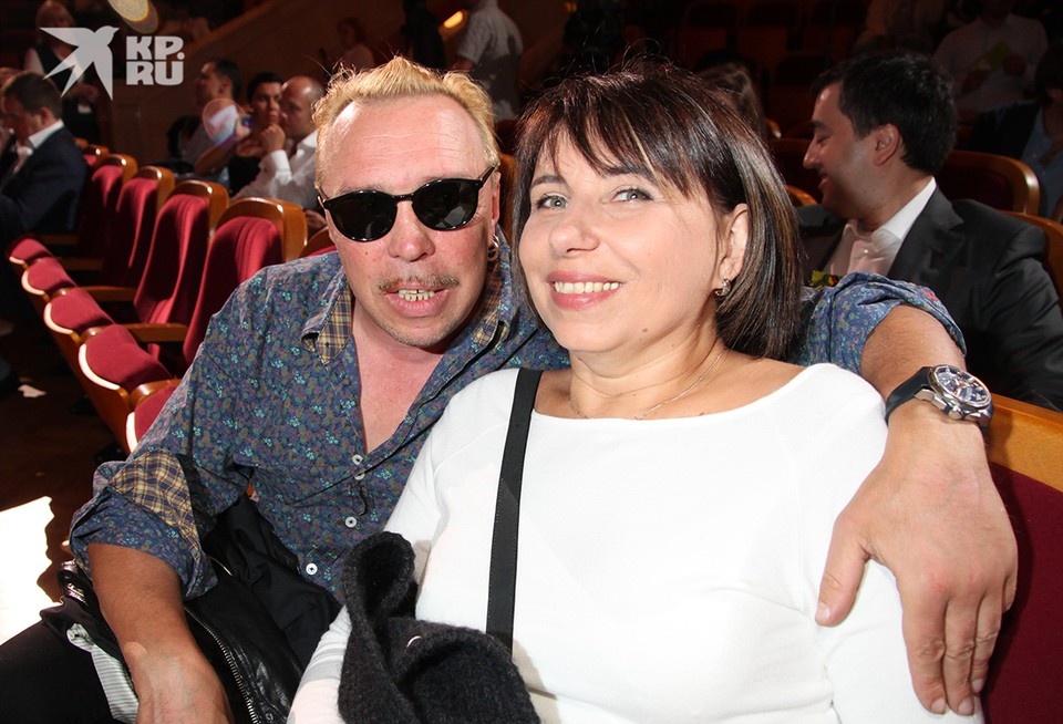    Музыкант с супругой Ольгой, 2011 г. Борис КУДРЯВОВ