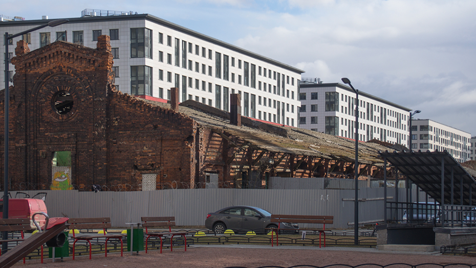    Пакгауз Варшавского вокзала Автор фото: citywalls.ru