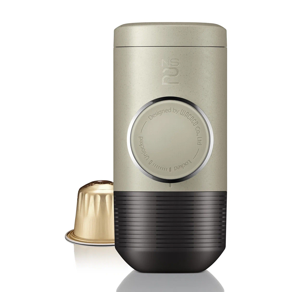 Портативная капсульная кофемашина WACACO-Minipresso NS2, ручной отжим, для кемпинга, дома, (капсульная версия) 80 мл