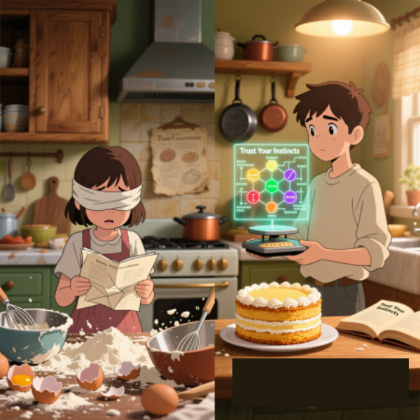 Зазубренный рецепт не спасет, если забыл один ингредиент. Понятый принцип – спасет всегда.