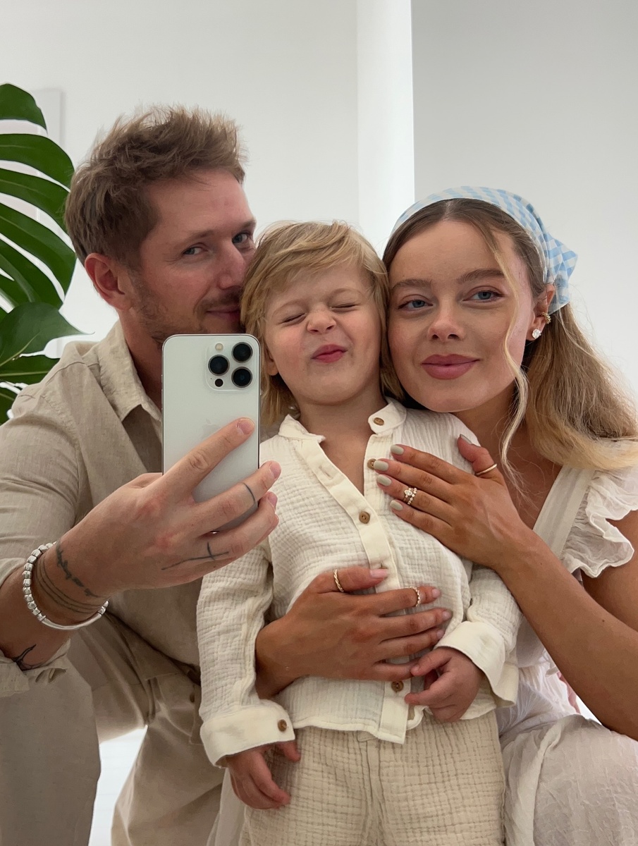 Иван и Дарья Чебановы со старшим сыном