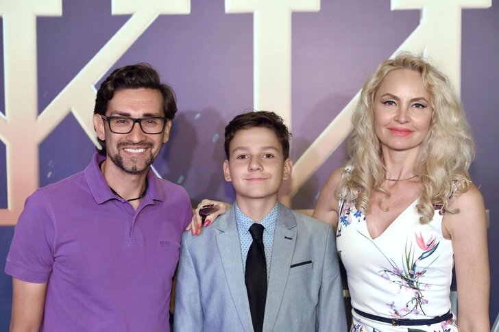 бывшая жена Елена и Руслан Нигматуллин \ Фото из открытых источников