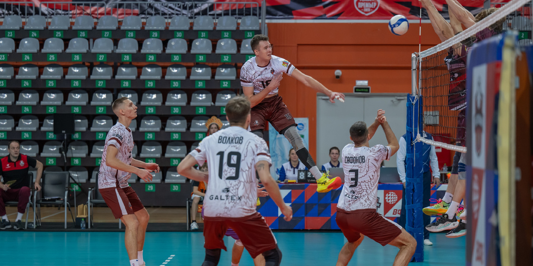 Волейбол. После шести туров. Высшая лига «А» чемпионат России среди мужских команд 2026