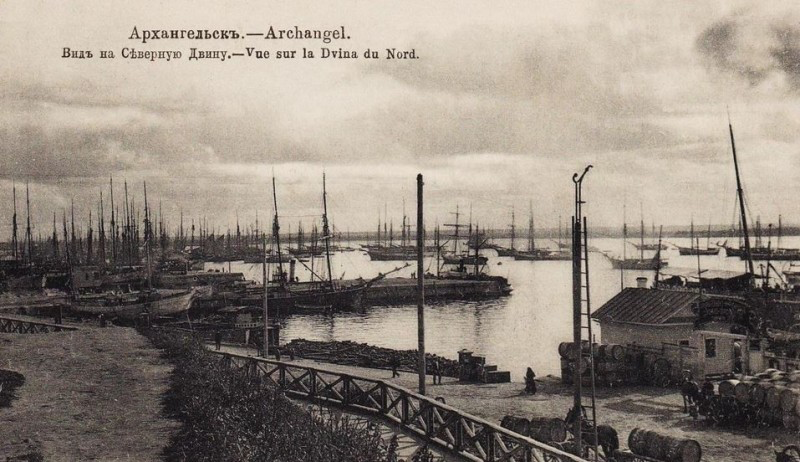 Архангельск. Вид на Северную Двину