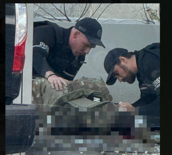    Фото с места событий. Скриншот: телеграм-канал "Осторожно, новости"