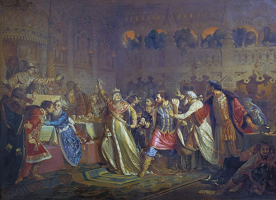 Картина П. Чистякова, 1861 год. Русский музей