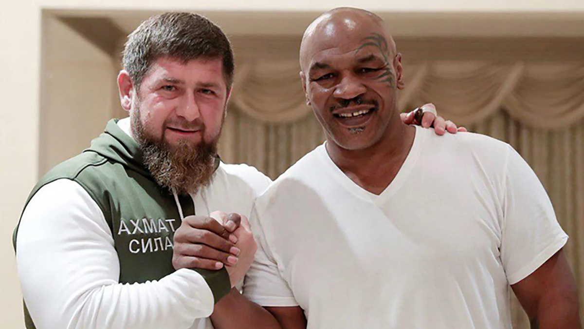 Рамзан Кадыров и Майк Тайсон (Фото DR)