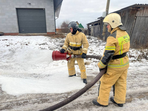    В Афанасьево провели учения по ликвидации последствий ДТП