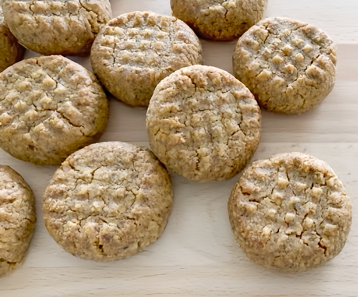 Низкоуглеводное кето печенье без муки и сахара