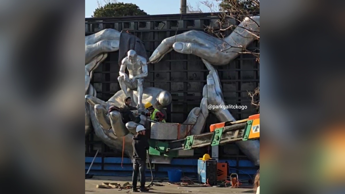    Скриншот видео t.me/parkgalitckogo