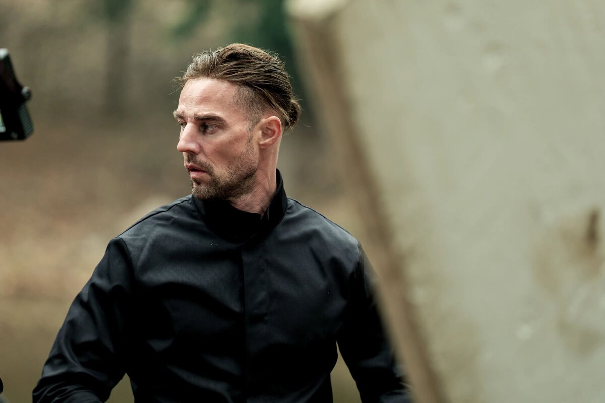 Кадр со съёмок сериалаИсточник: Иви