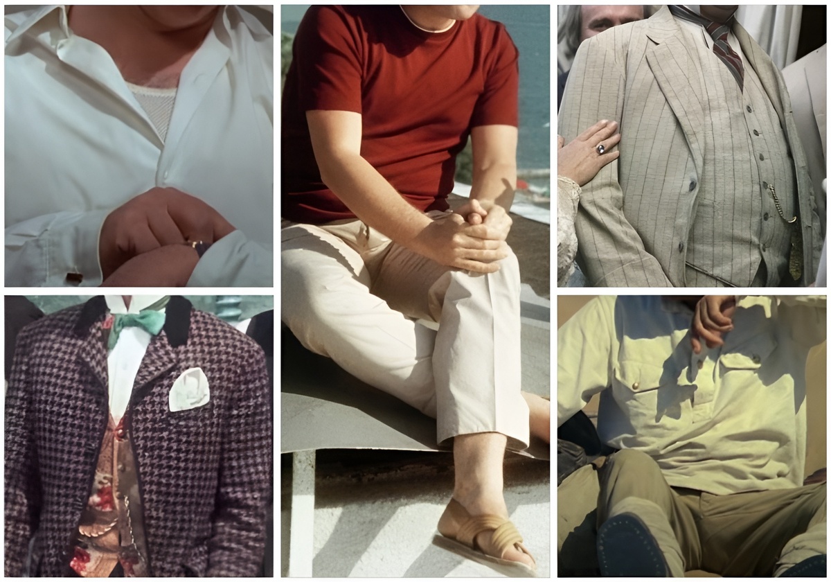 фотоколлаж к тесту - В каком фильме так одевались? 