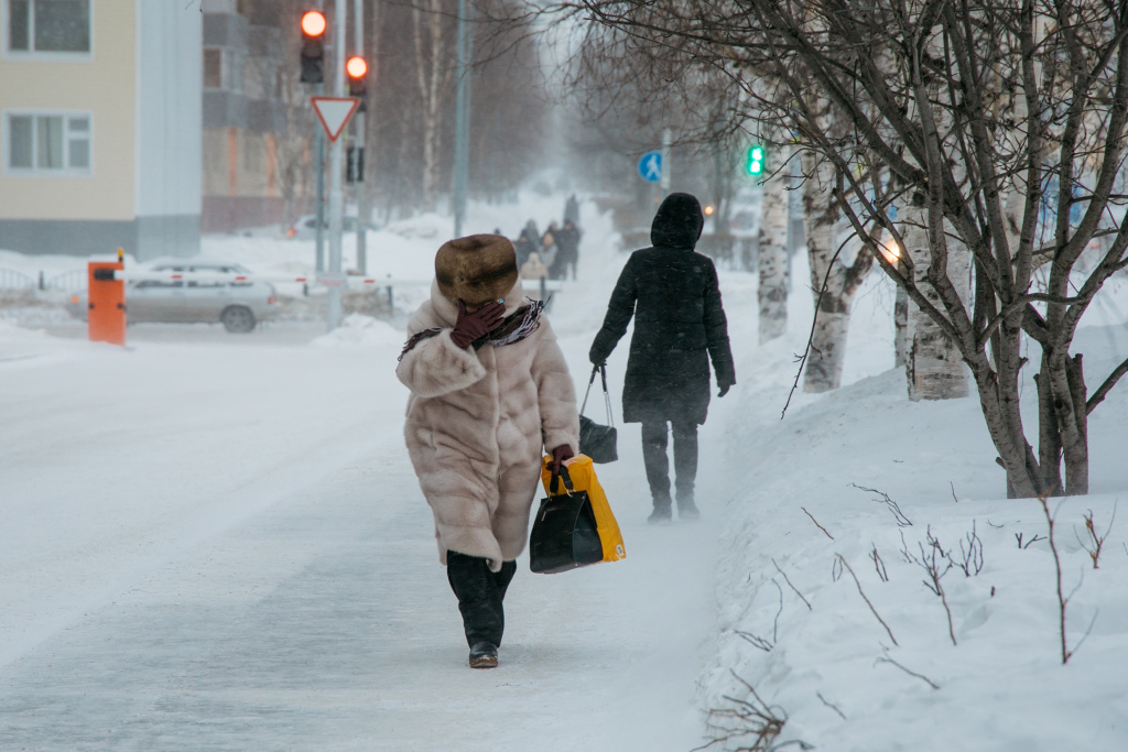    В арктических районах Югры в ночь на 28 ноября ударит крепкий мороз до −41 °C