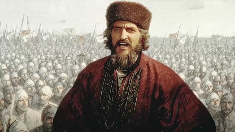 ФОТО: Кадр из программы "Момент в истории", РЕН ТВ