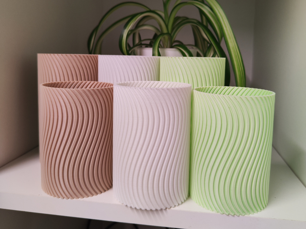 Кашпо Волна