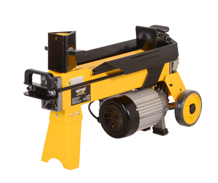 Дровокол электрический Huter HLS-4500: 4.5 т, 2000 Вт, ⌀ 25 см, длина - 37 см