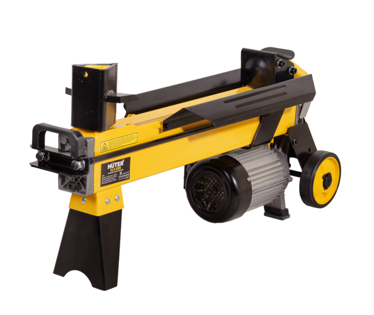 Дровокол электрический Huter HLS-5500: 5.5 т, 3300 Вт, ⌀ 30 см, длина - 52 см
