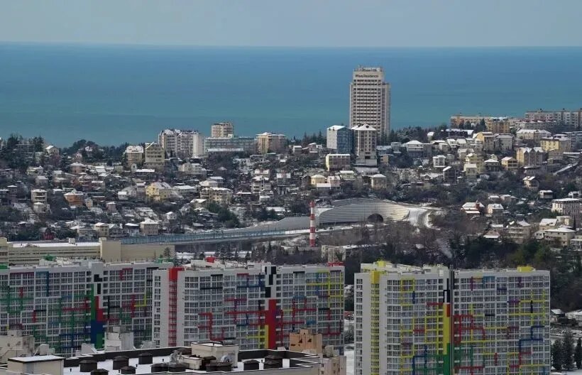     Вид на Сочи. © РИА Новости. Артур Лебедев