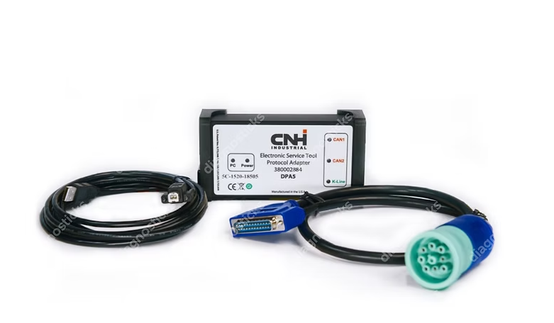 CNH DPA 5 – диагностический адаптер для спецтехники европейского, американского и азиатского производства. 