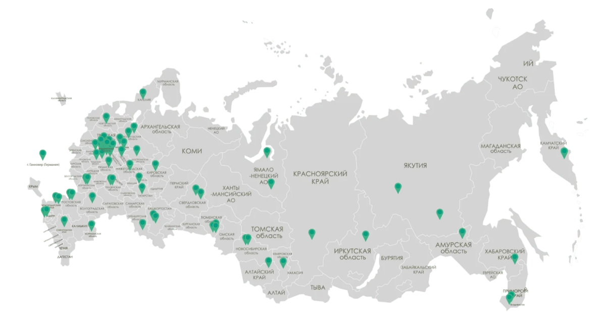 Действующие салоны Idol Face