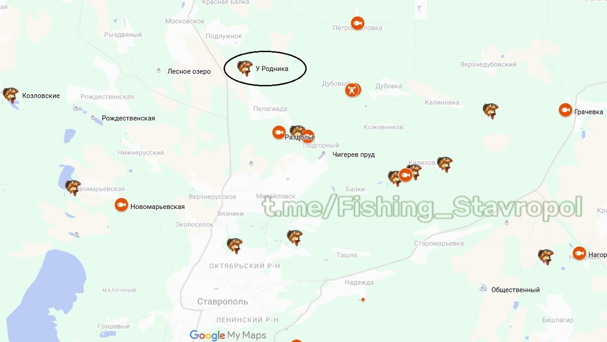 Платная рыбалка "У Родника"