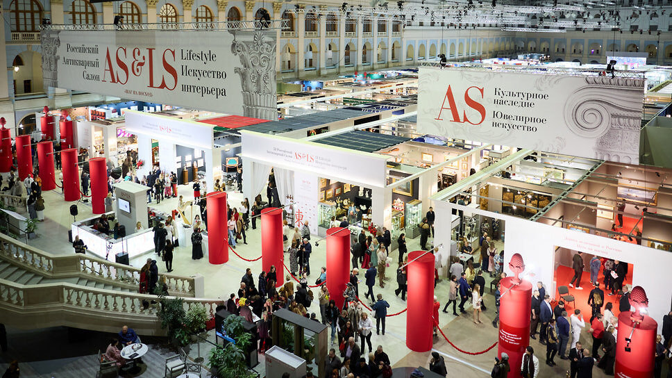 51 Российский Антикварный Салон & 11 Lifestyle «Искусство интерьера» в Гостином Дворе.📷Фото: пресс-служба антикварного салона