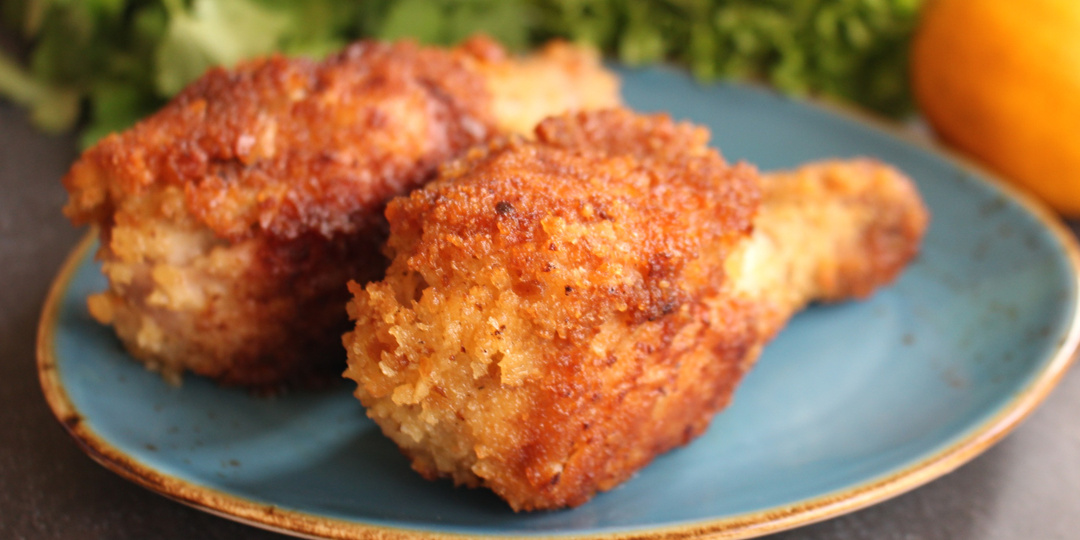 Жареные куриные голени по-венски