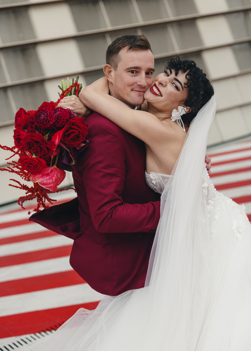 Свадьба Соны и Игоря в красном цвете