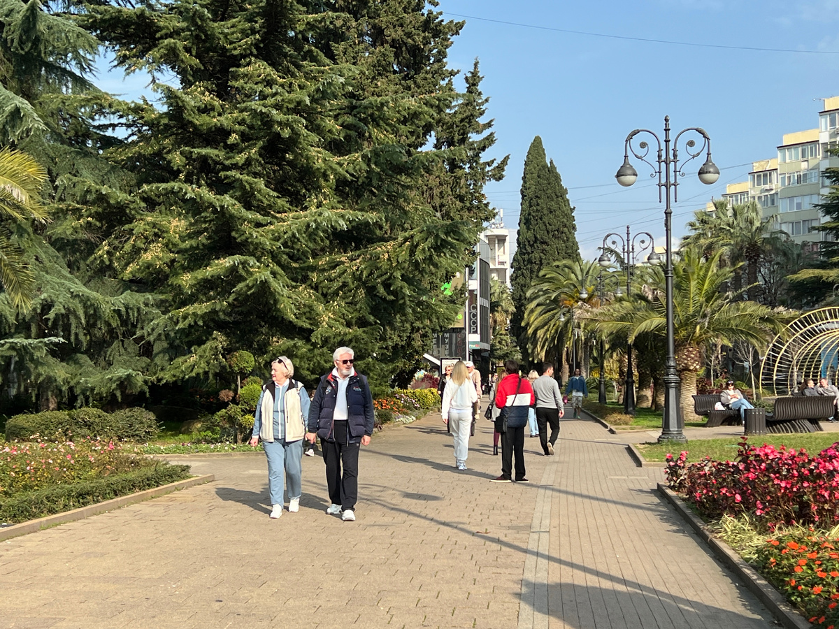 Навагинская улица, Сочи. Фото автора 