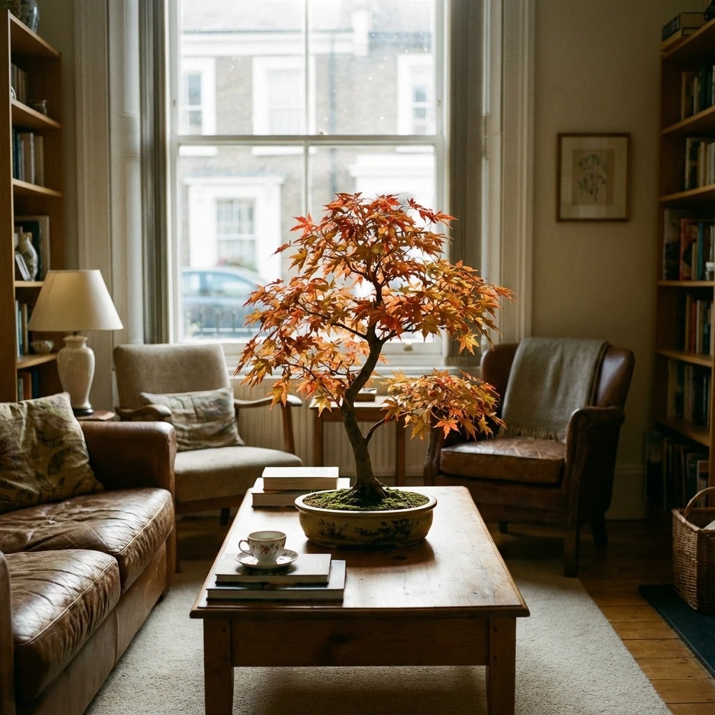 Деревья умеренного климата (сосны, можжевельники, клены, вязы) — это уличные растения.