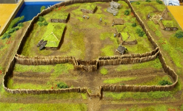 Ортинское городище. Макет.
