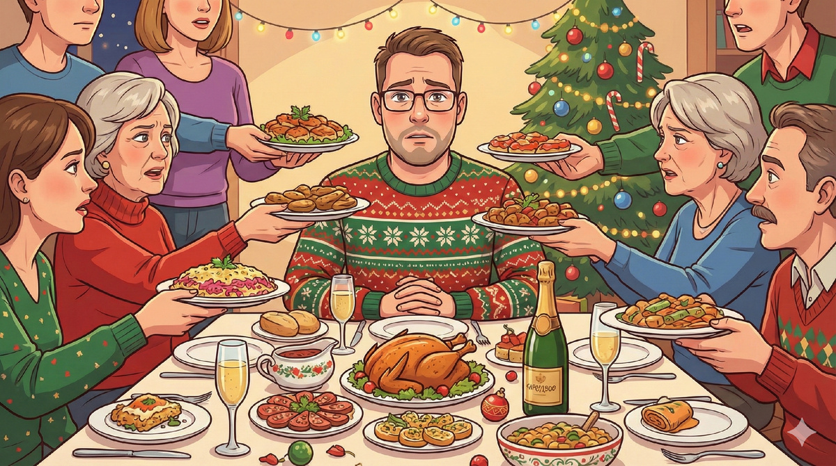 Созависимость за праздничным новогодним столом: как выдержать натиск родственников