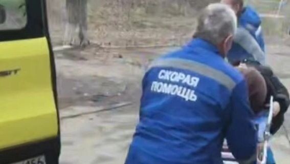    Скриншот видео с пострадавшей   тг-канал «Новости Оренбурга и области»