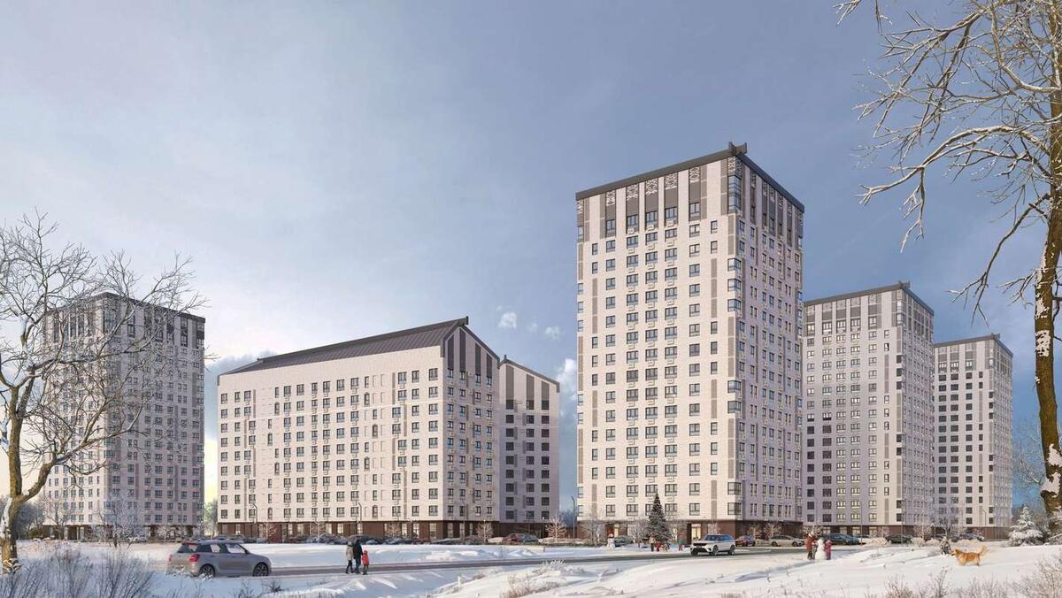 Проект и план застройки ЖК 12 дворов в Новосибирске