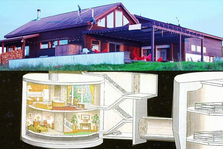 Милый домик... Но от кого всё это?