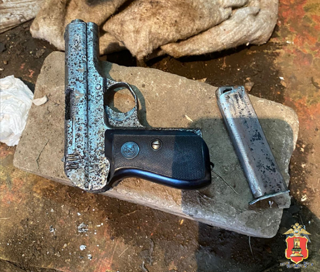 В Ржеве у 50-летнего «копателя» изъяли арсенал времен Великой Отечественной